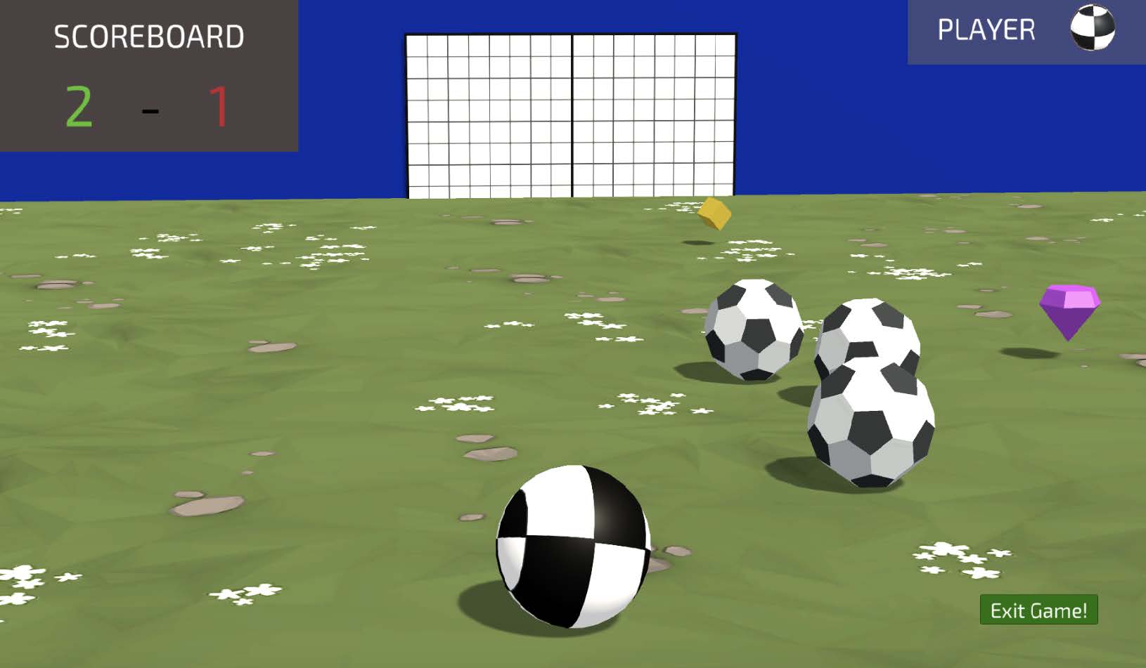 Snapshots of GeoFootball